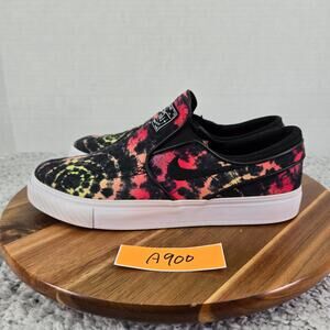 Nike SB Stefan Janoski GS Canvas Tie Dye Slip On Casual Athletic Sneaker Kids 6y
